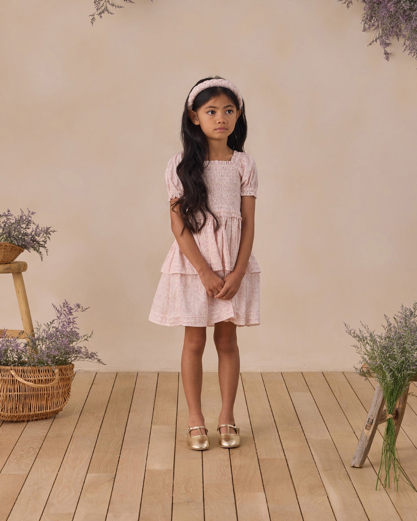 Cosette Dress Lavender Floral