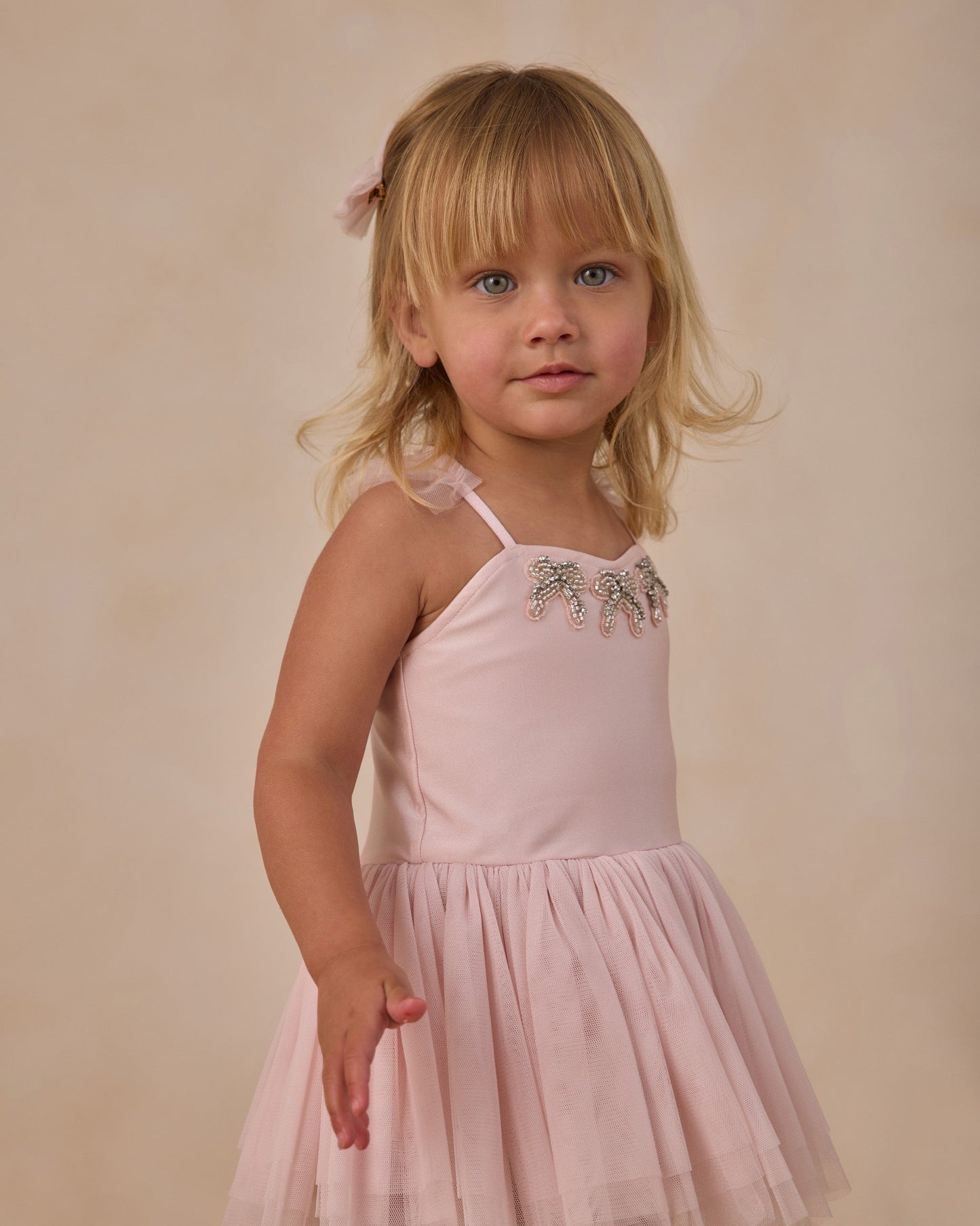 Flutter Tulle Clips Cotton Candy