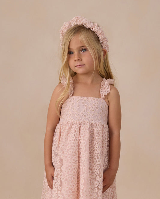 Gathered Headband Cotton Candy