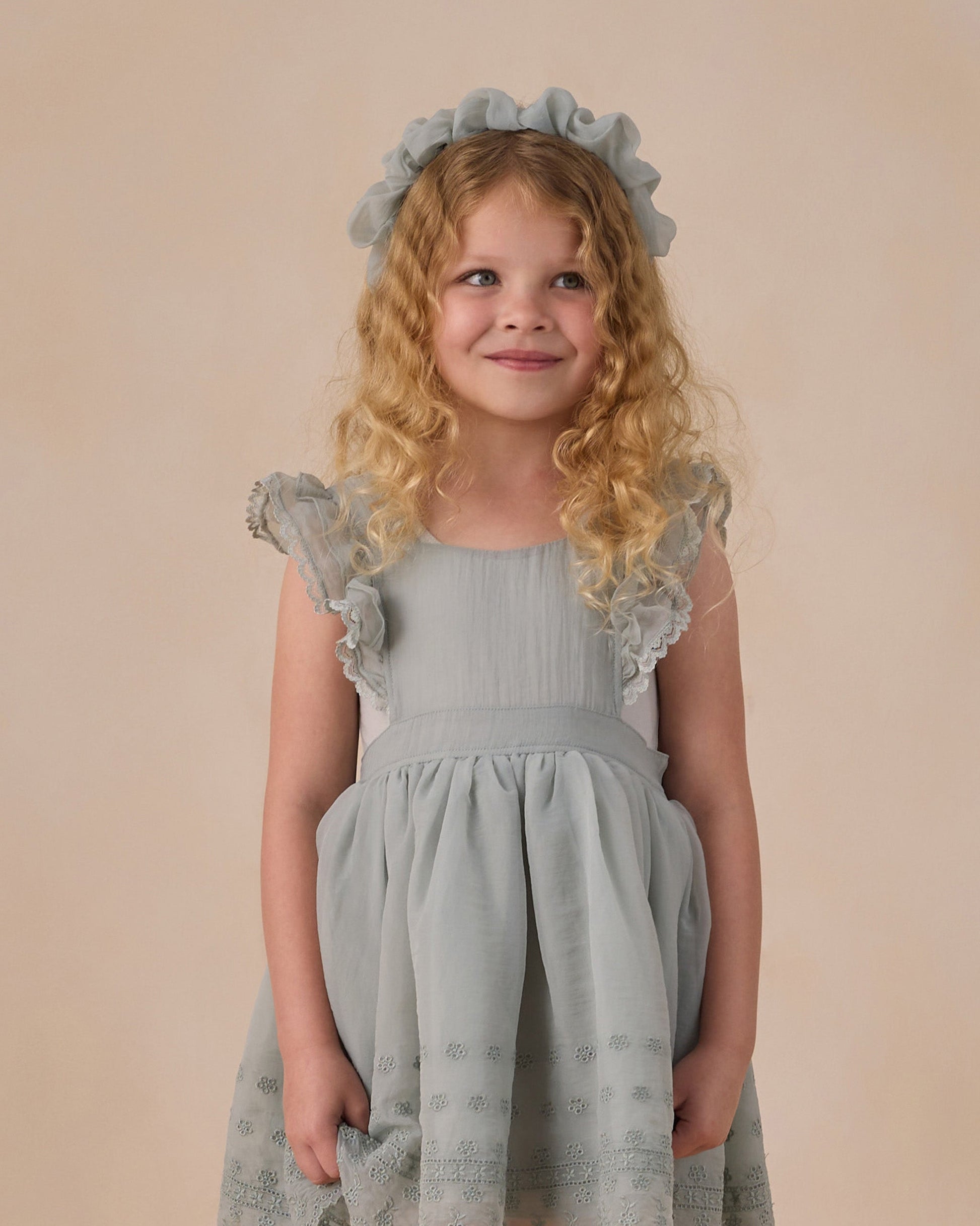 Gathered Headband Sky