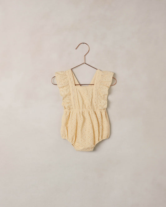 Lucy Romper Lemon