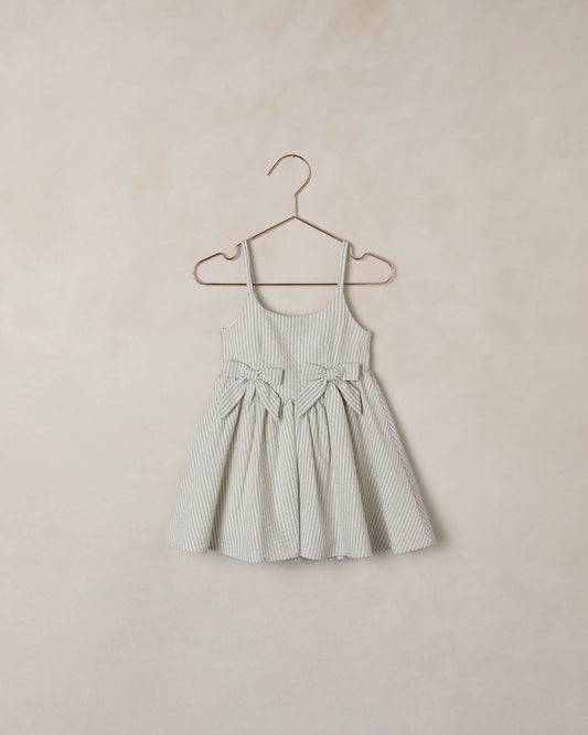 Betsy Dress Sky Stripe