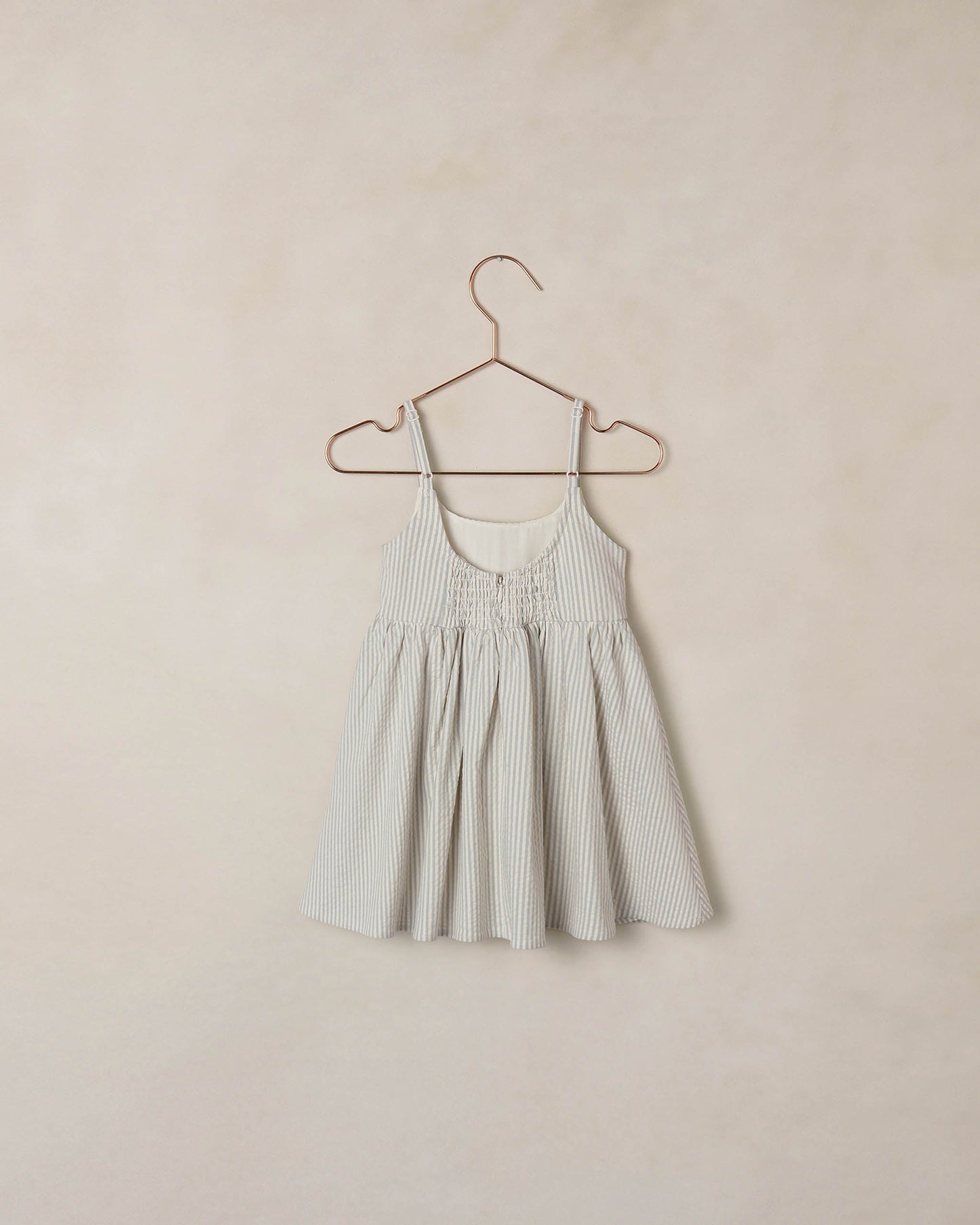 Betsy Dress Sky Stripe
