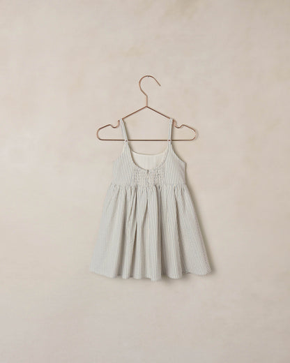 Betsy Dress Sky Stripe