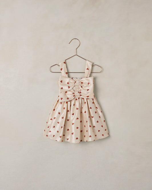 Cindy Dress Red Hearts