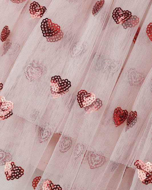 Aurora Tutu Set Red Hearts