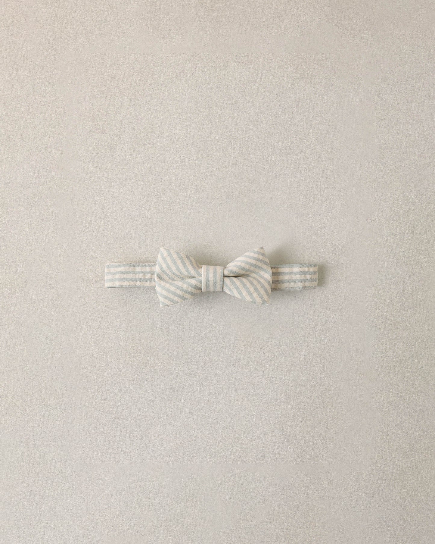Bow Tie Sky Stripe Seersucker