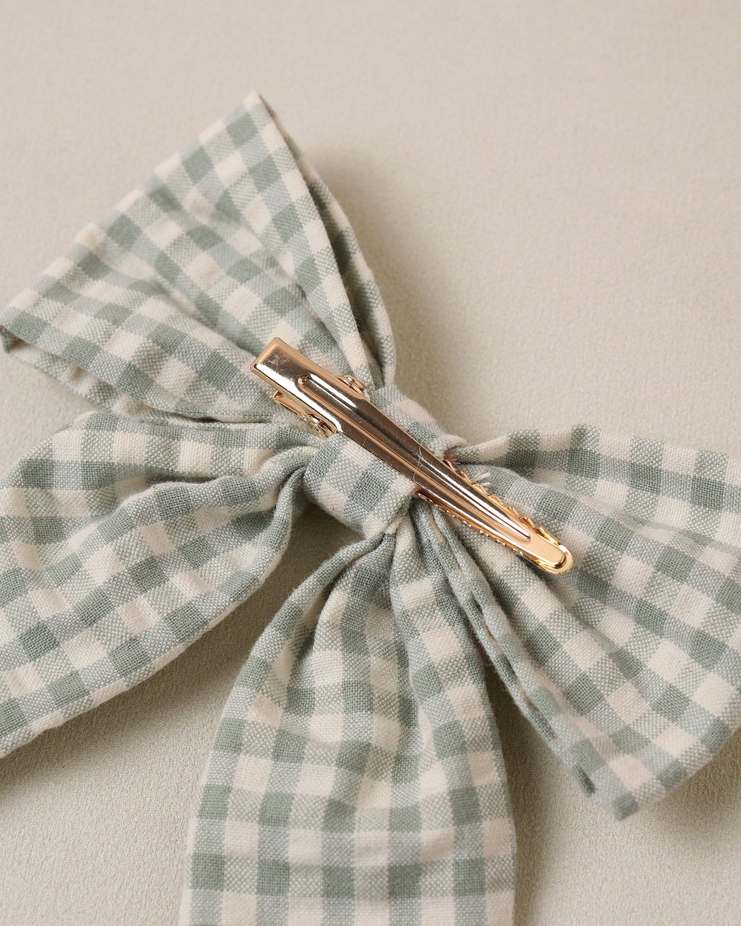 Norah Bow Eucalyptus Check
