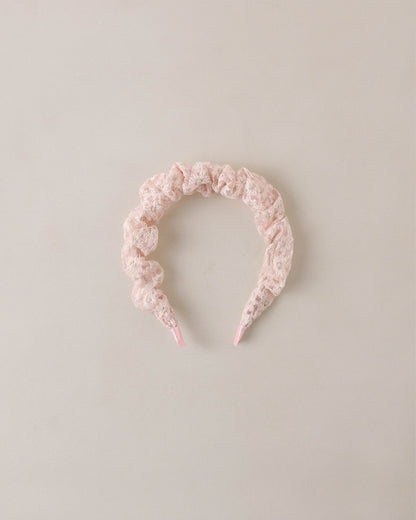 Gathered Headband Cotton Candy