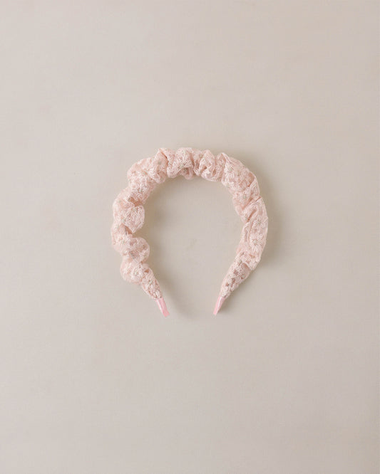 Gathered Headband Cotton Candy