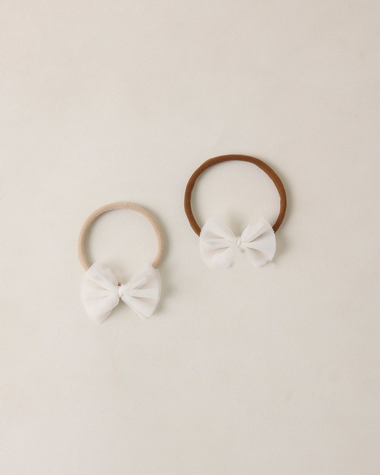 Flutter Tulle Headband Ivory