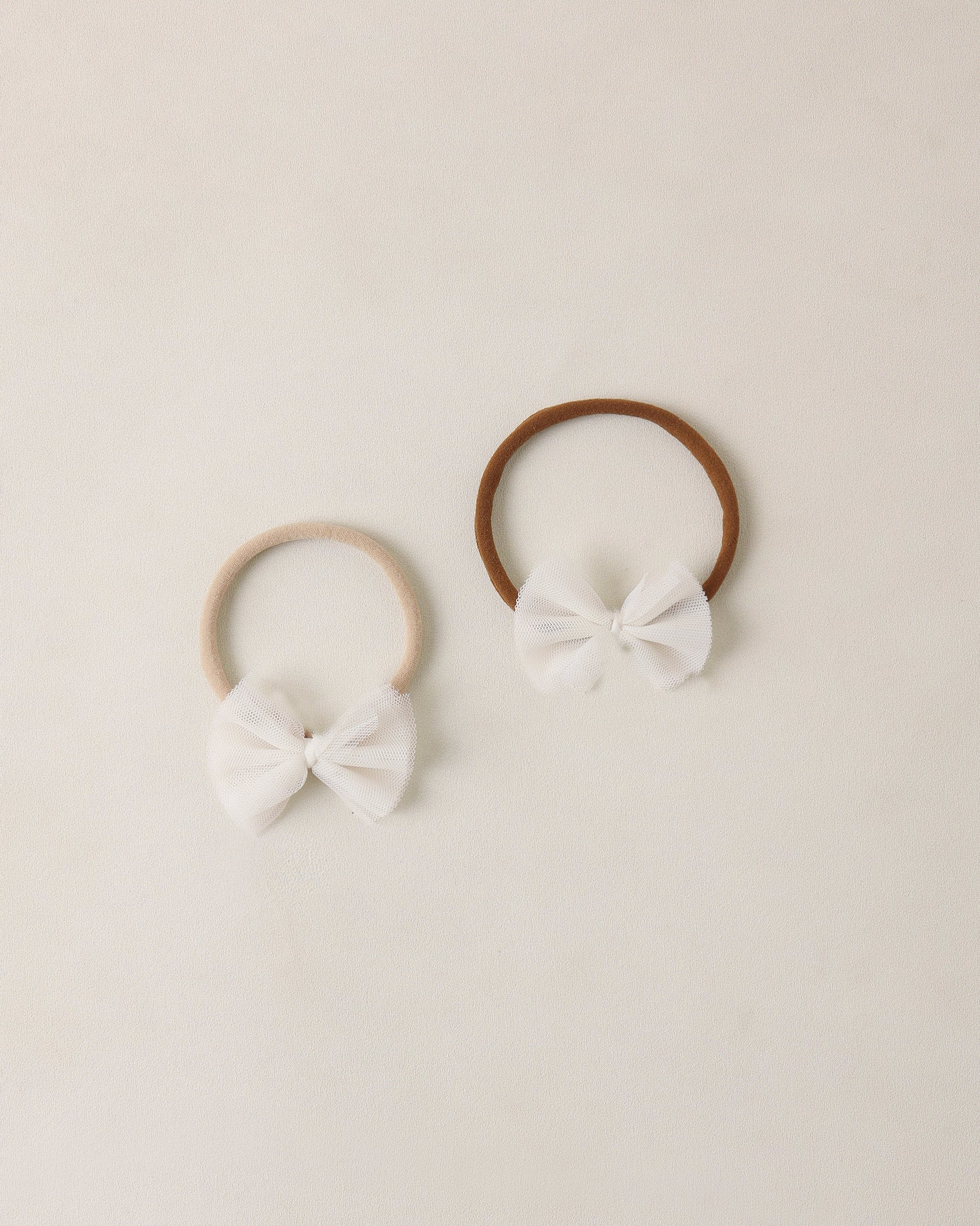 Flutter Tulle Headband Ivory