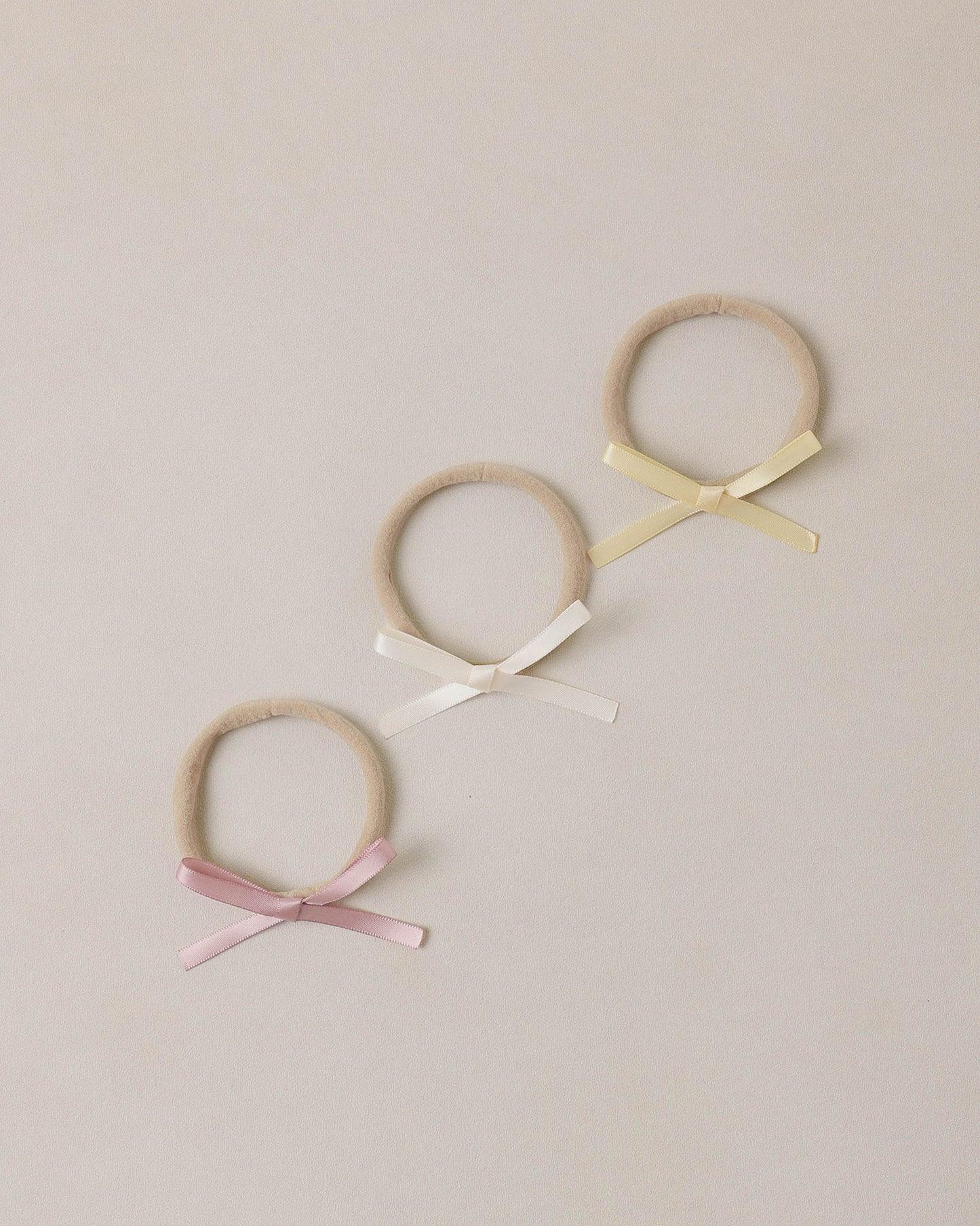 Baby Bow Headband Lemon, Natural, Lavender
