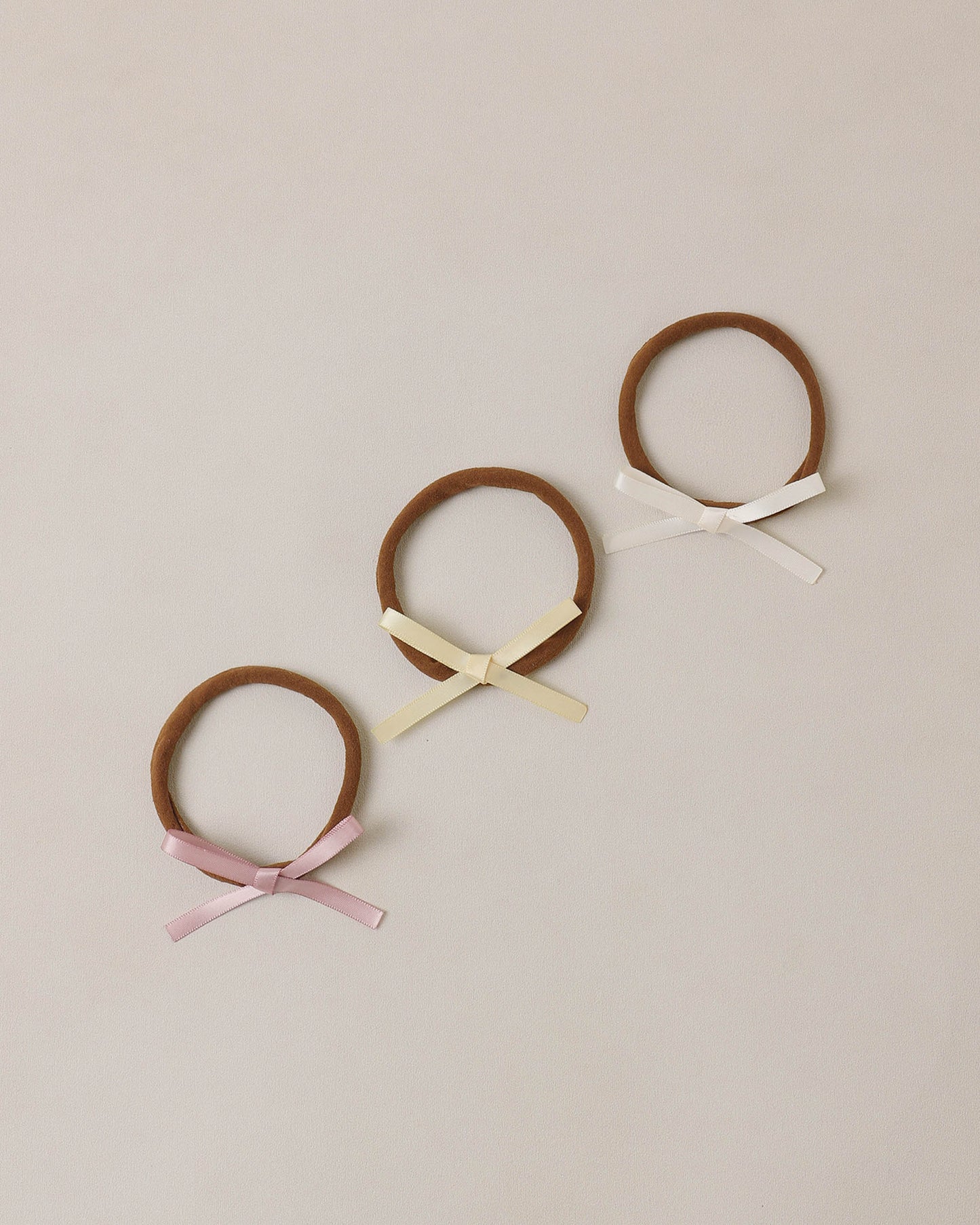 Baby Bow Headband Lemon, Natural, Lavender