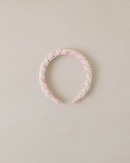 Braided Headband Lavender Floral