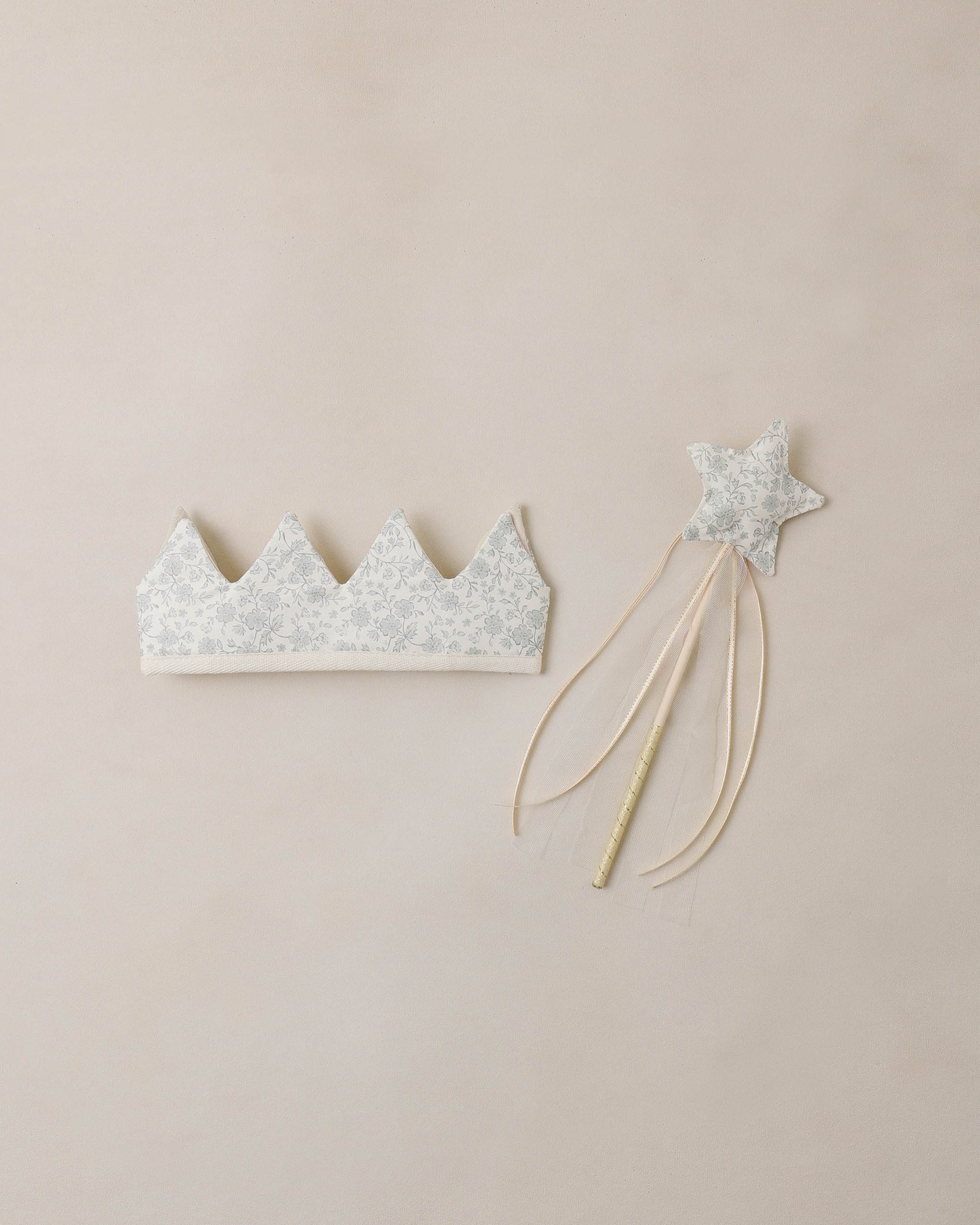 Crown And Wand Sky Floral