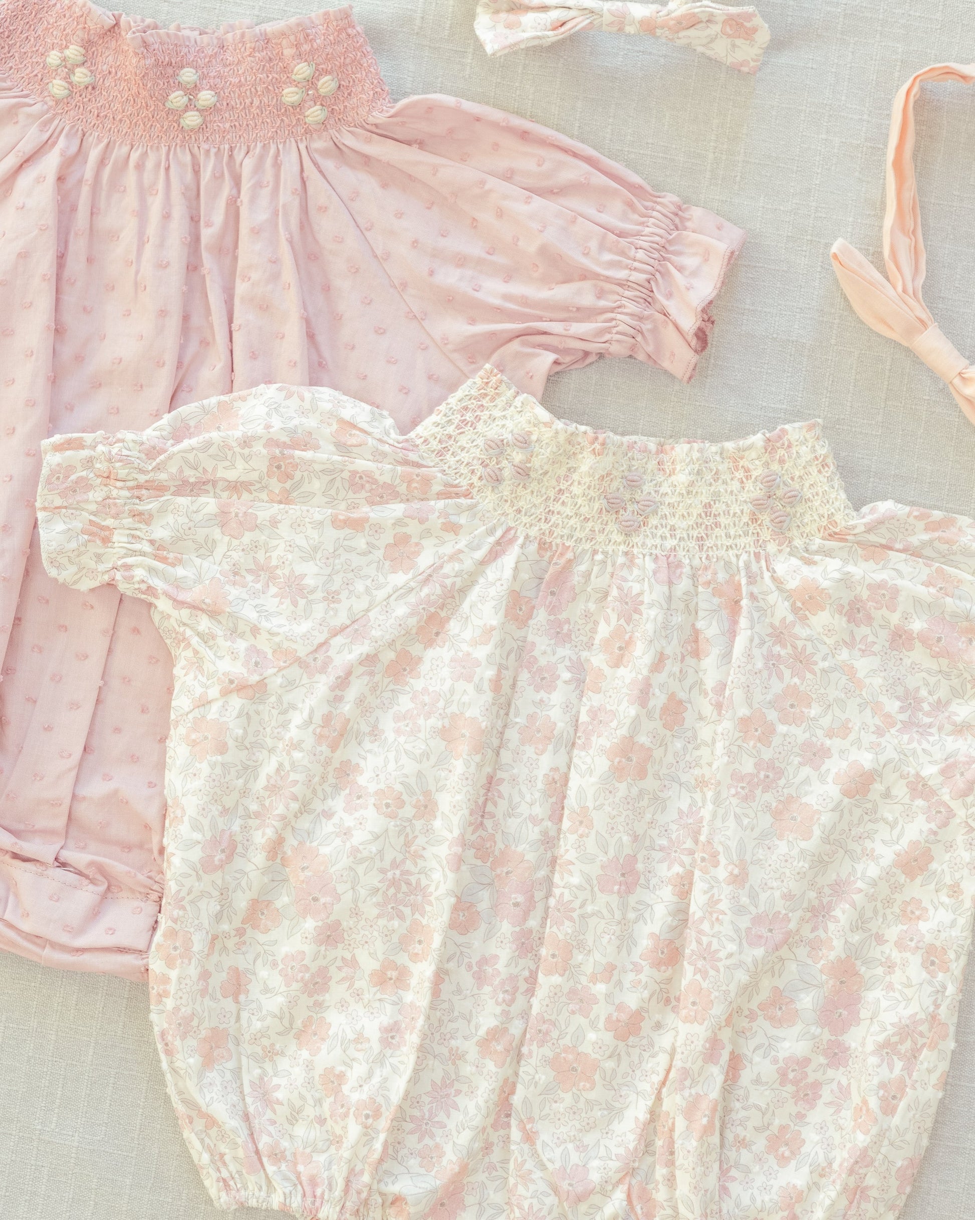 Maddie Romper Pastel Garden