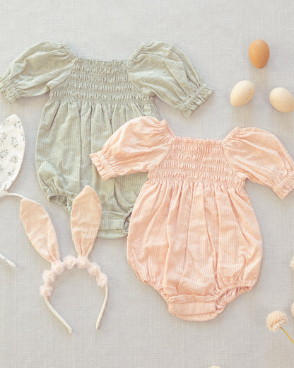Hazel Romper Eucalyptus