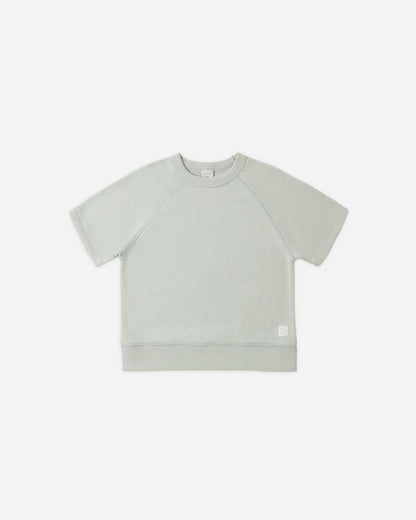 Short Sleeve Sweatshirt Seafoam