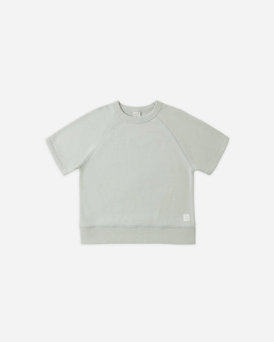 Short Sleeve Sweatshirt Seafoam