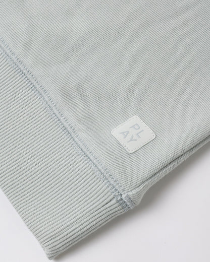 Short Sleeve Sweatshirt Seafoam