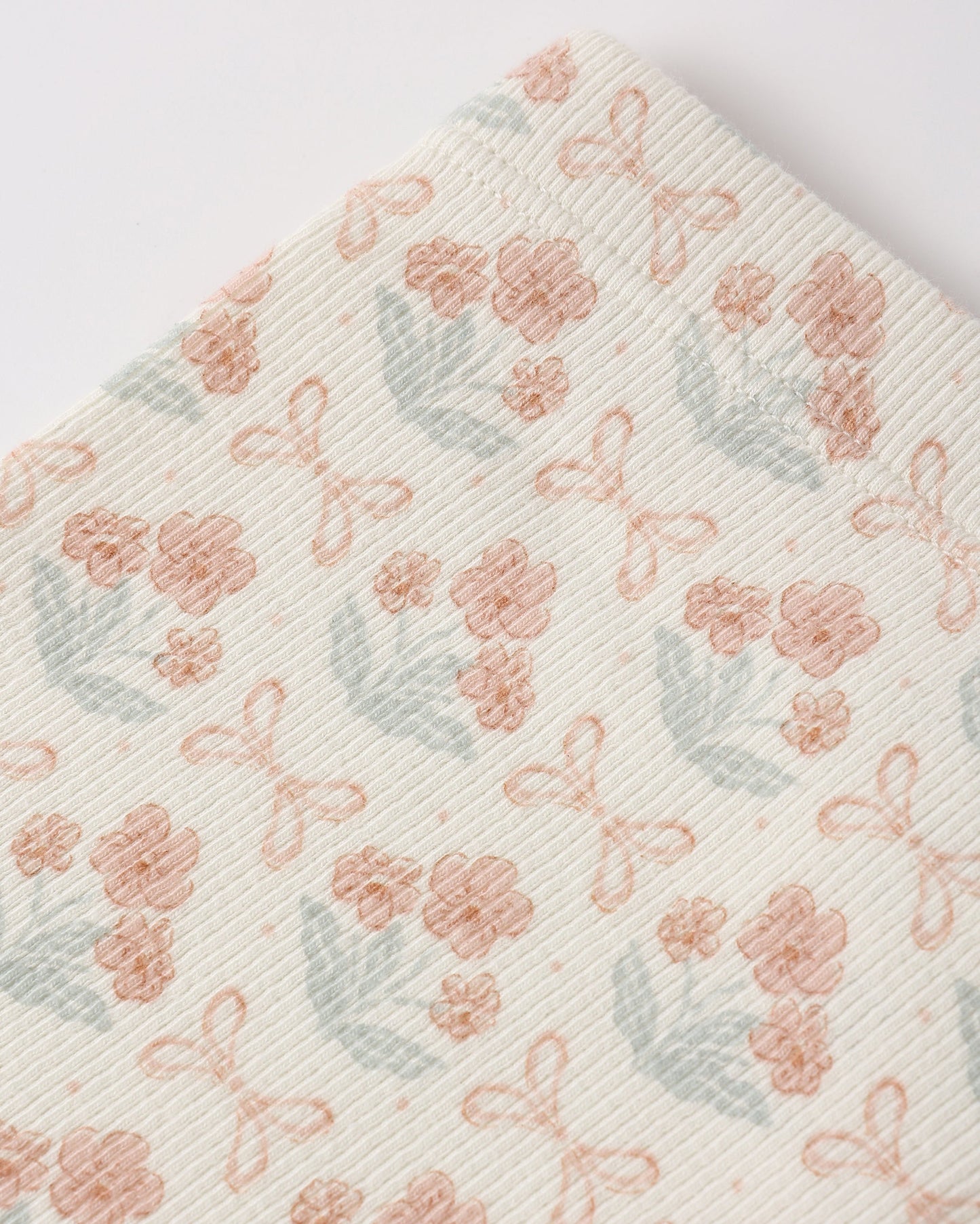 Ribbed Legging Set Blossom, Heathered Seafoam