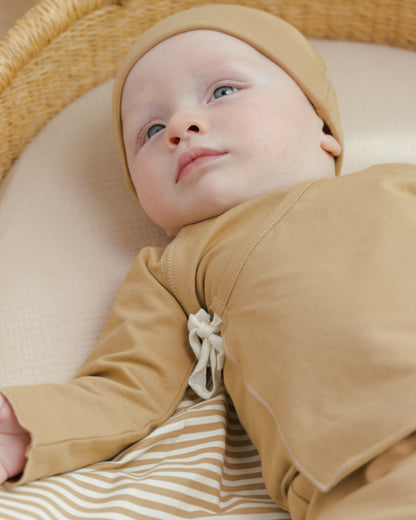 Baby Swaddle Honey Stripe