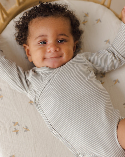 Bassinet Crib Sheet Birds