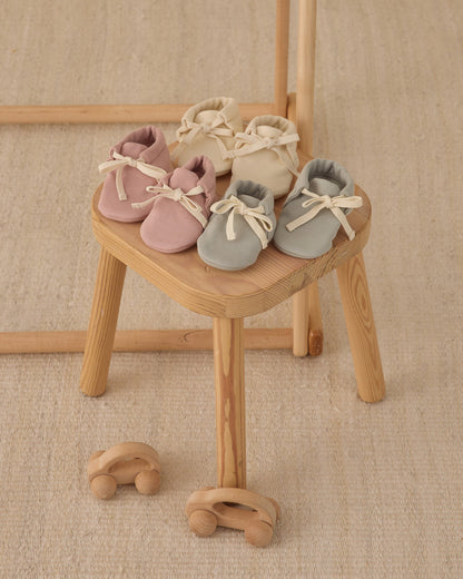 Baby Booties Mauve