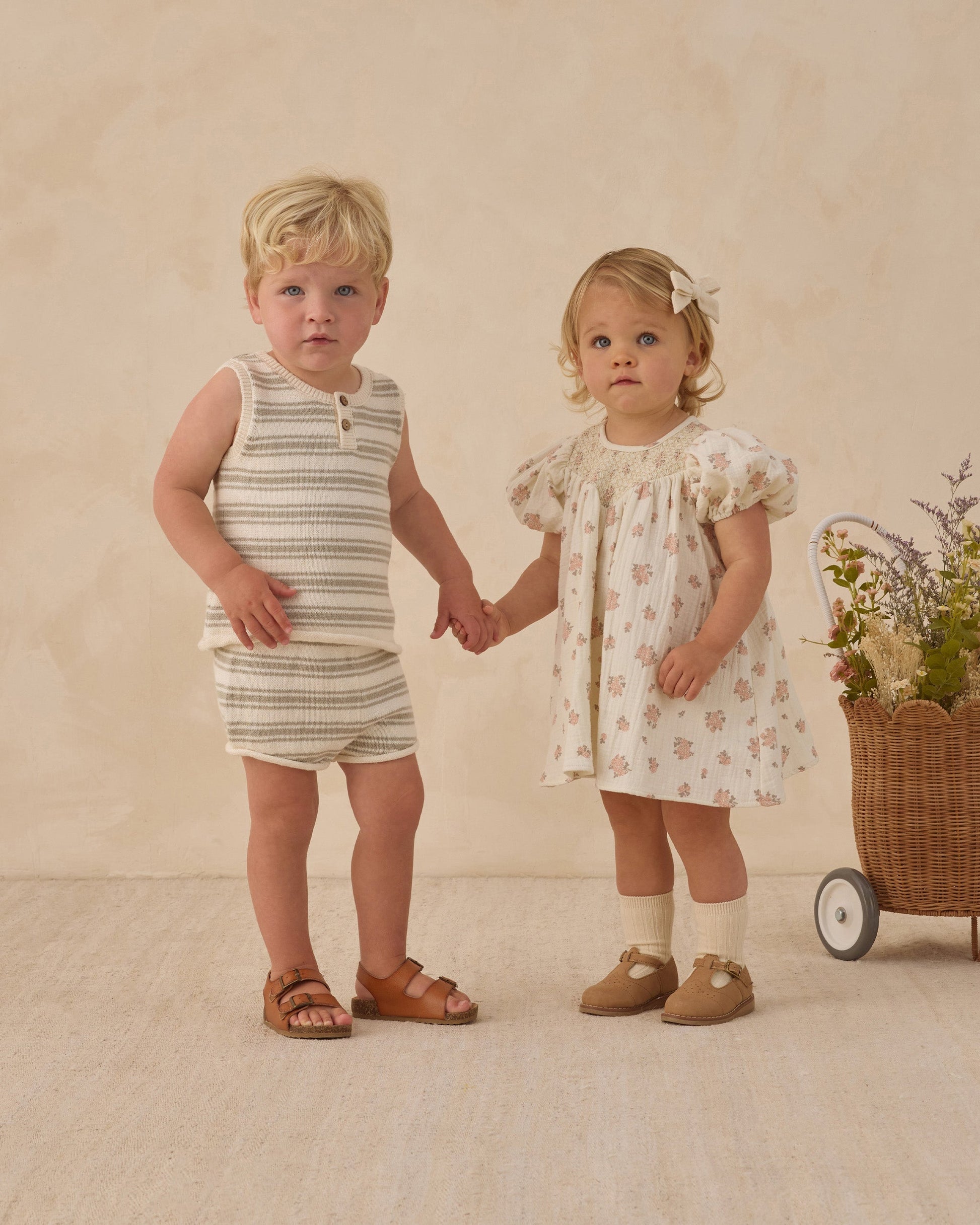 Carina Dress Garden Rose