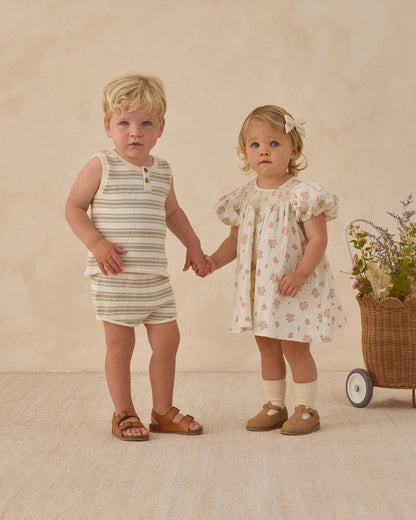 Carina Dress Garden Rose