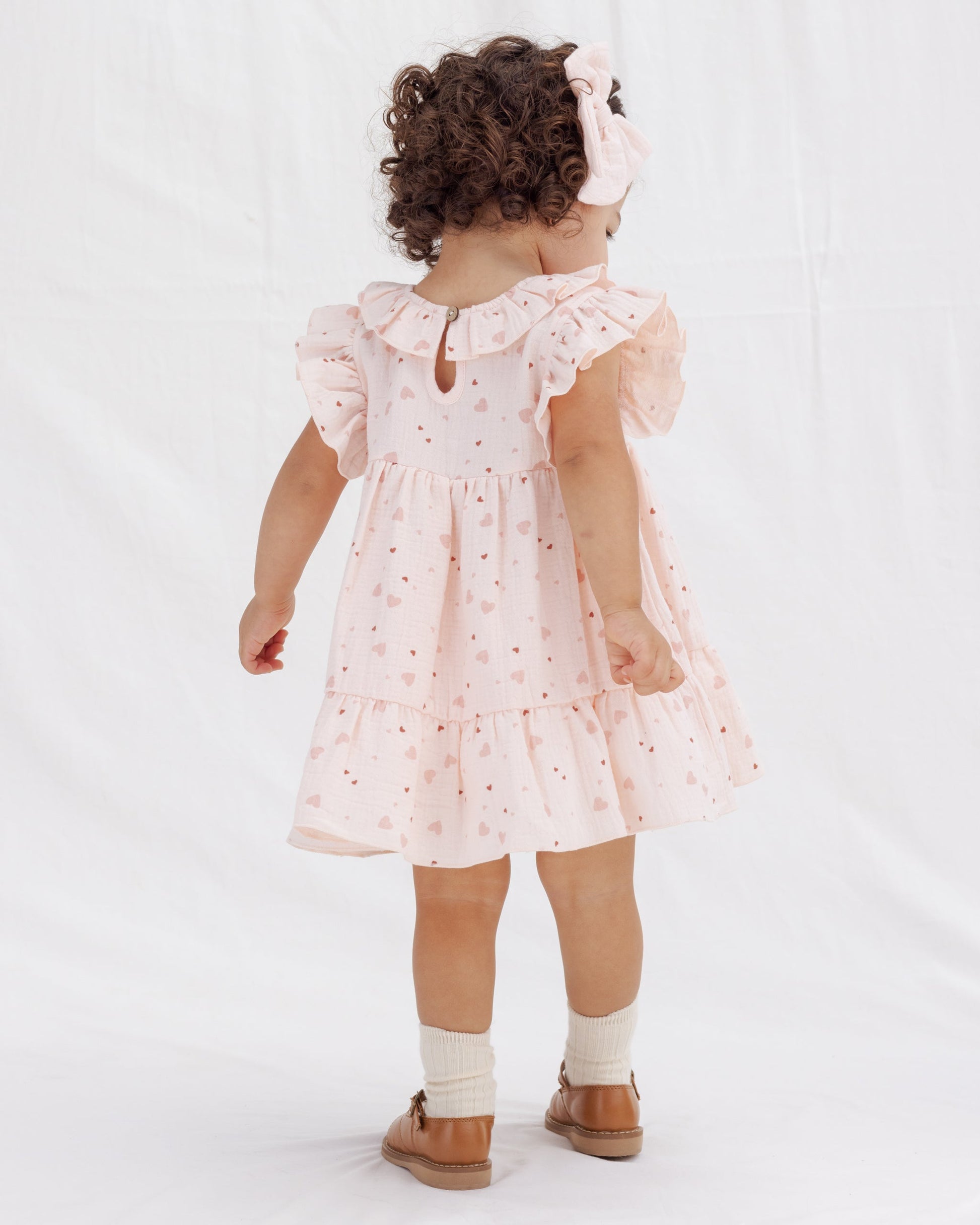 Charlotte Dress Heart Confetti
