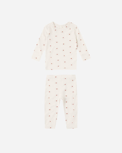 Bamboo Pajama Set Valentine