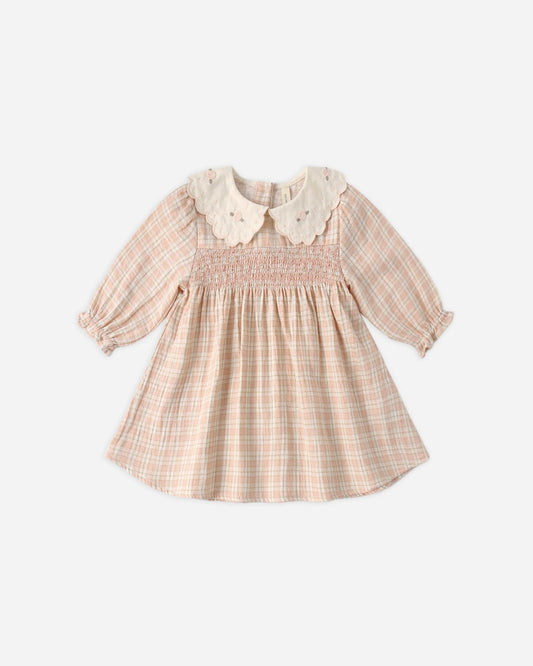 Callie Dress Pink Plaid
