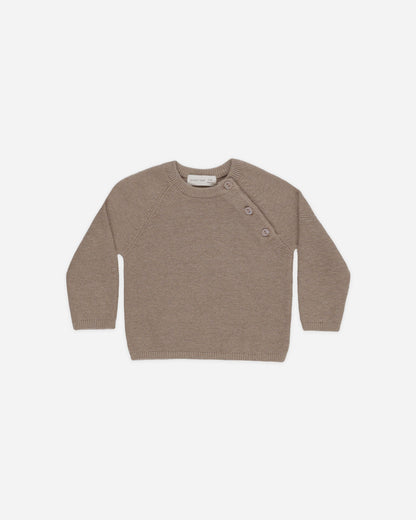 Bailey Knit Sweater Heathered Mocha