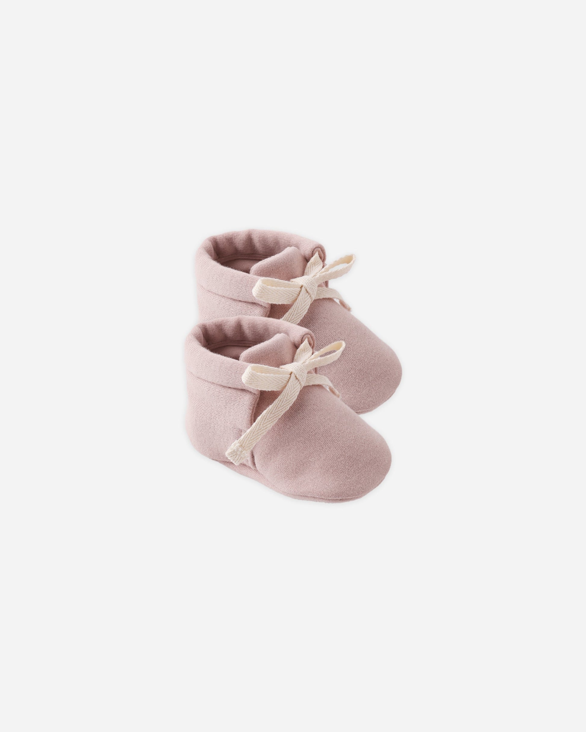 Baby Booties Mauve