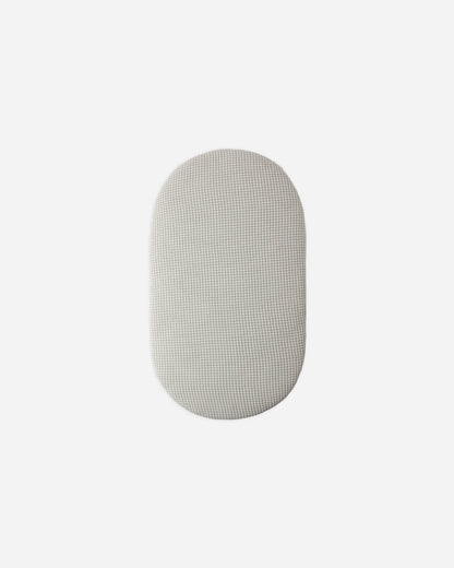 Bassinet Crib Sheet Sage Gingham