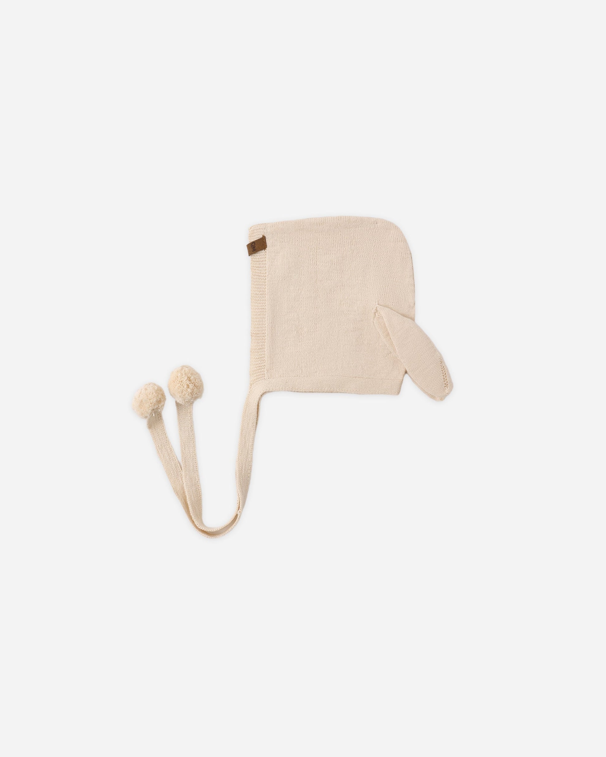Bunny Knit Bonnet Ecru
