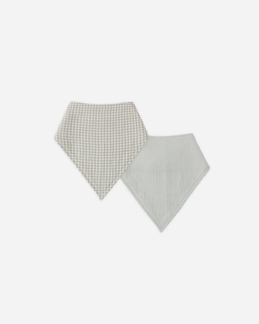 Bandana Scarf Pack Sage Gingham, Sage