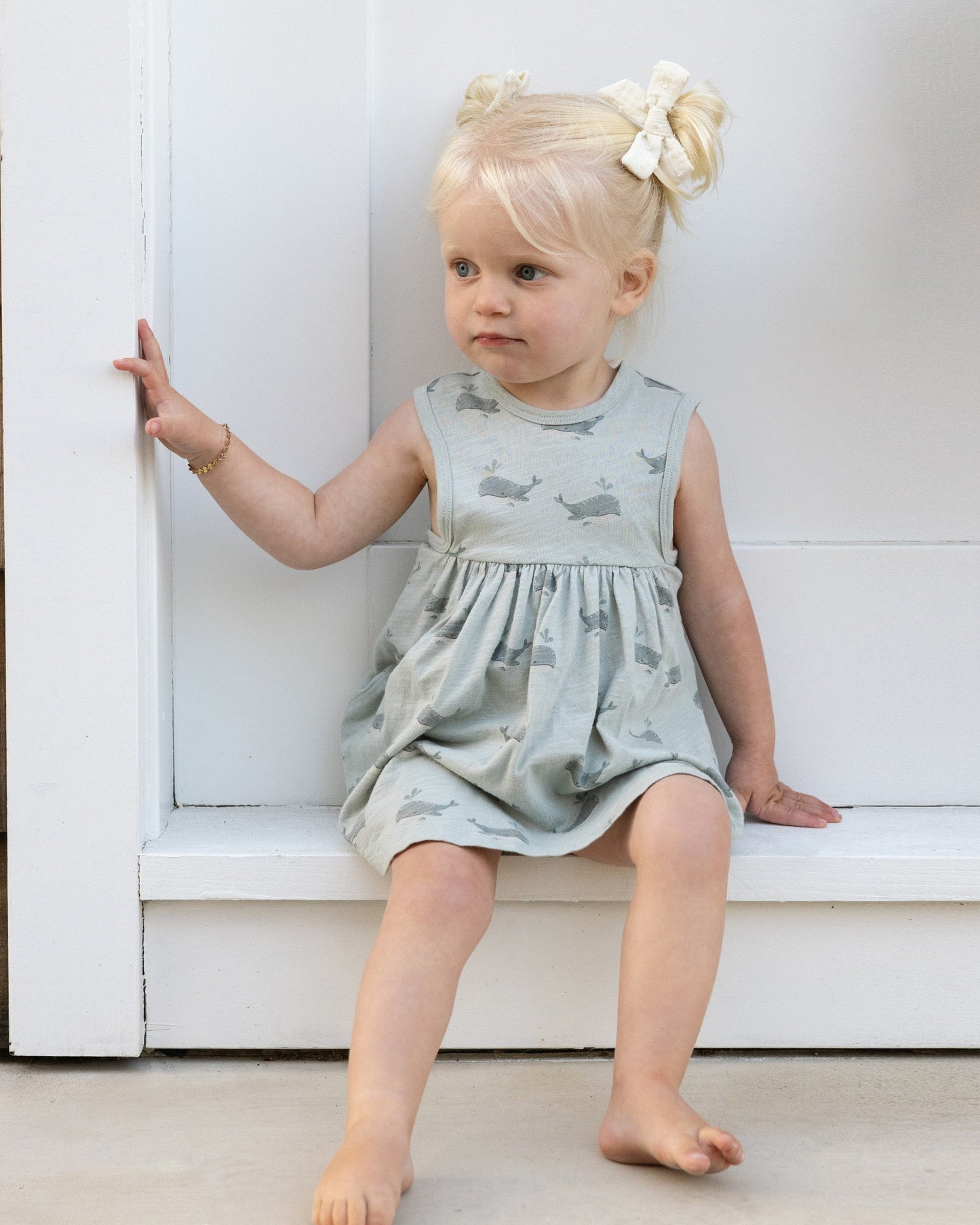 Layla Dress Whales