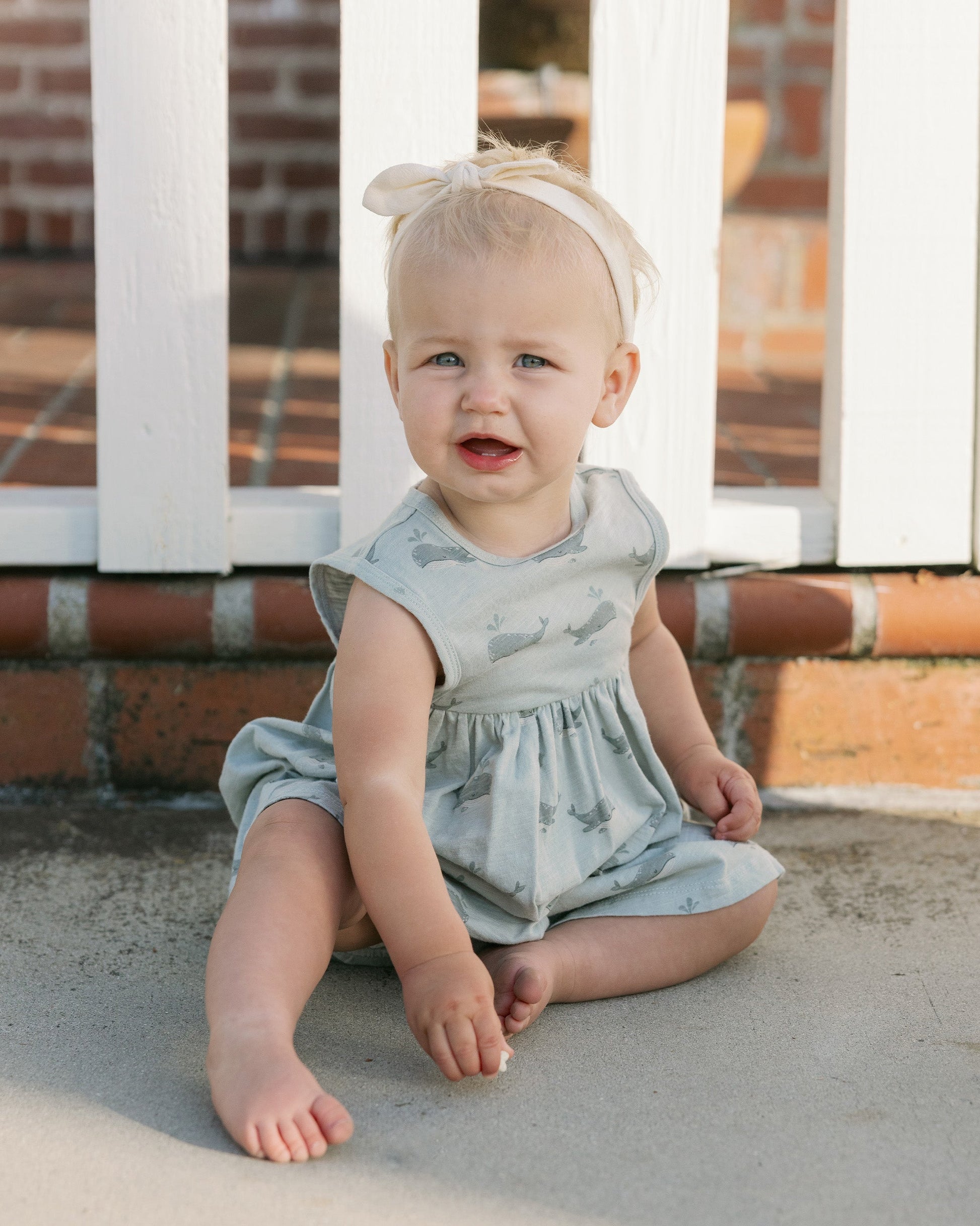 Layla Dress Whales