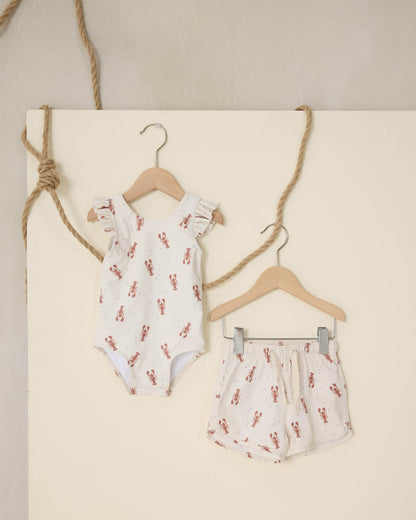 Scoop Back Onepiece Lobsters