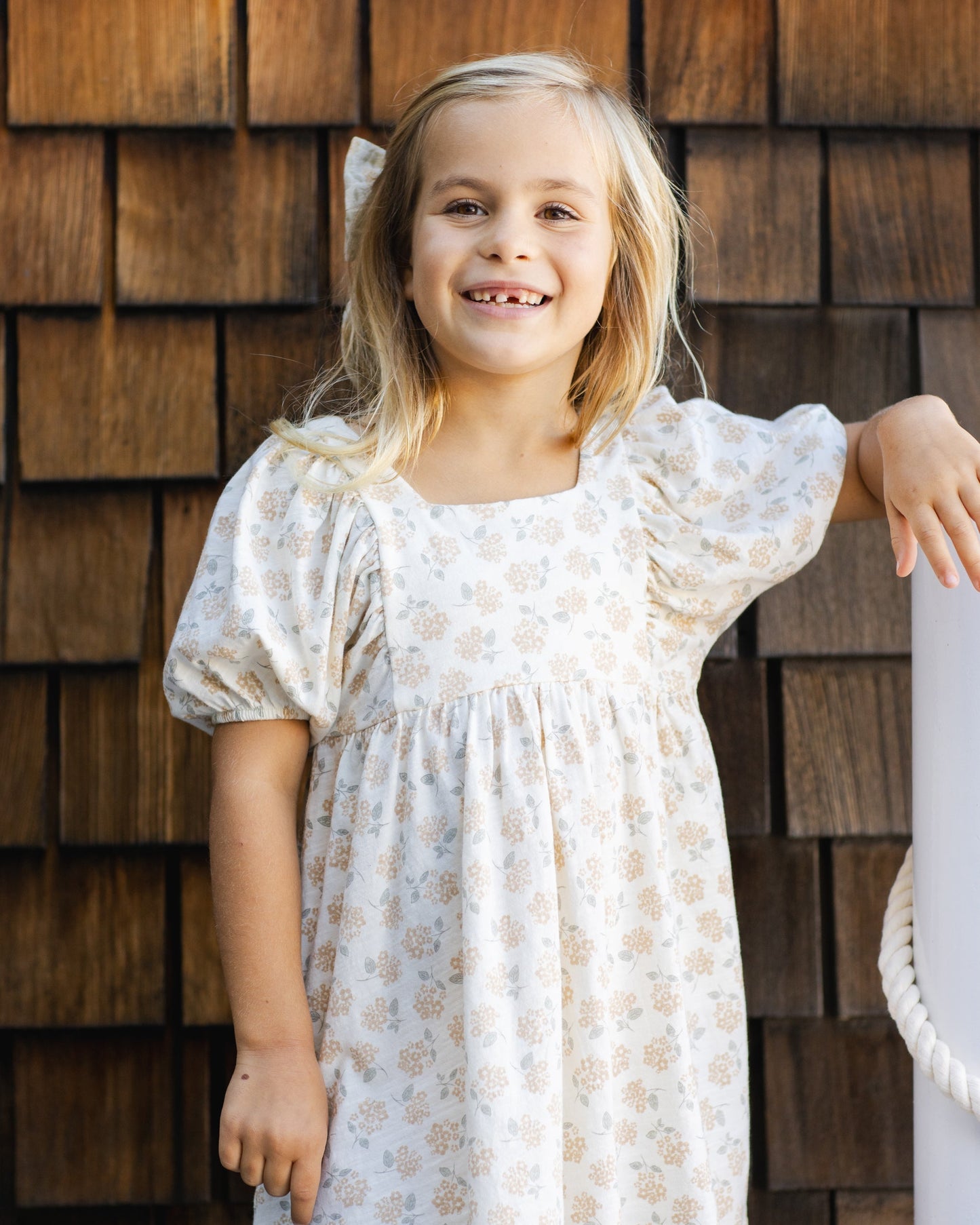 Brea Dress Yellow Ditsy