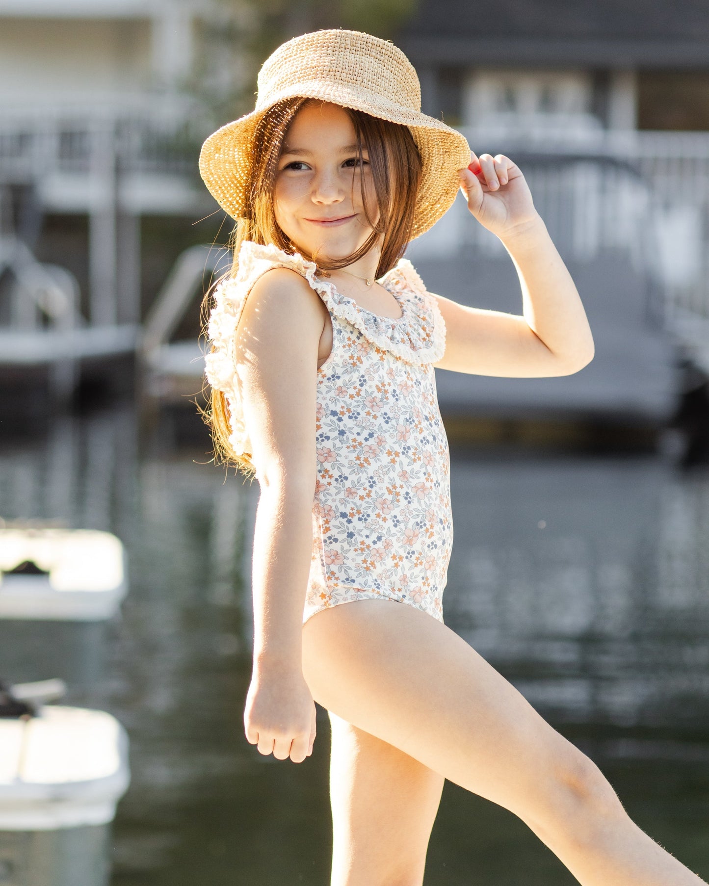 Margaret One-Piece Flower Field