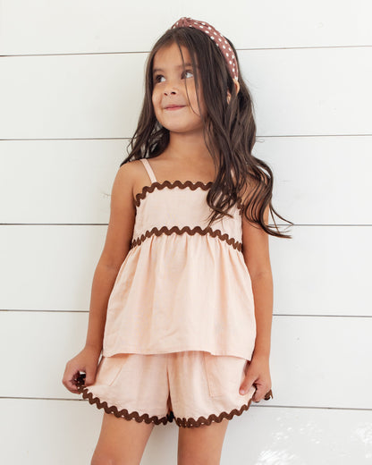 Ric Rac Set Blush