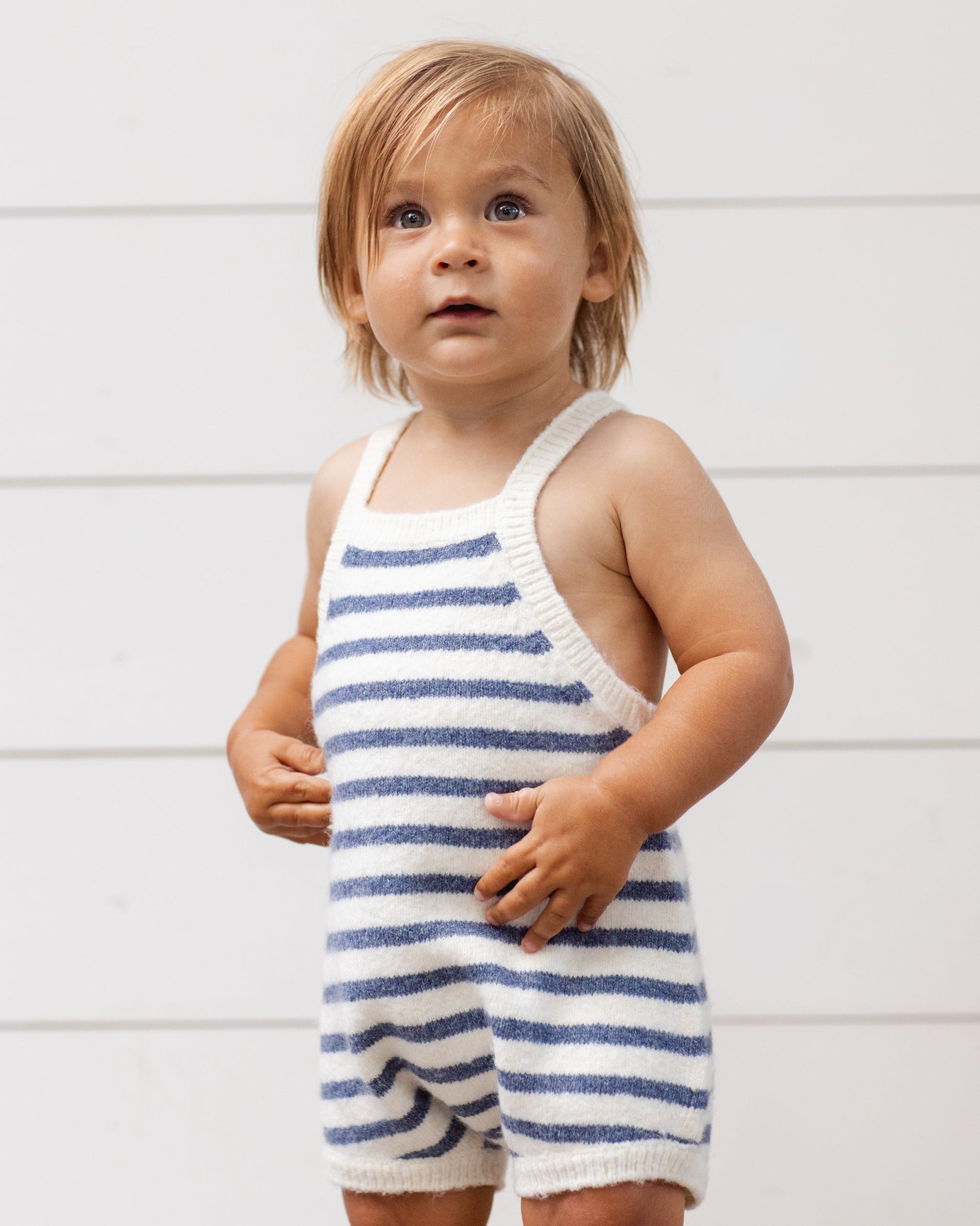 Fisher Romper Maritime Stripe