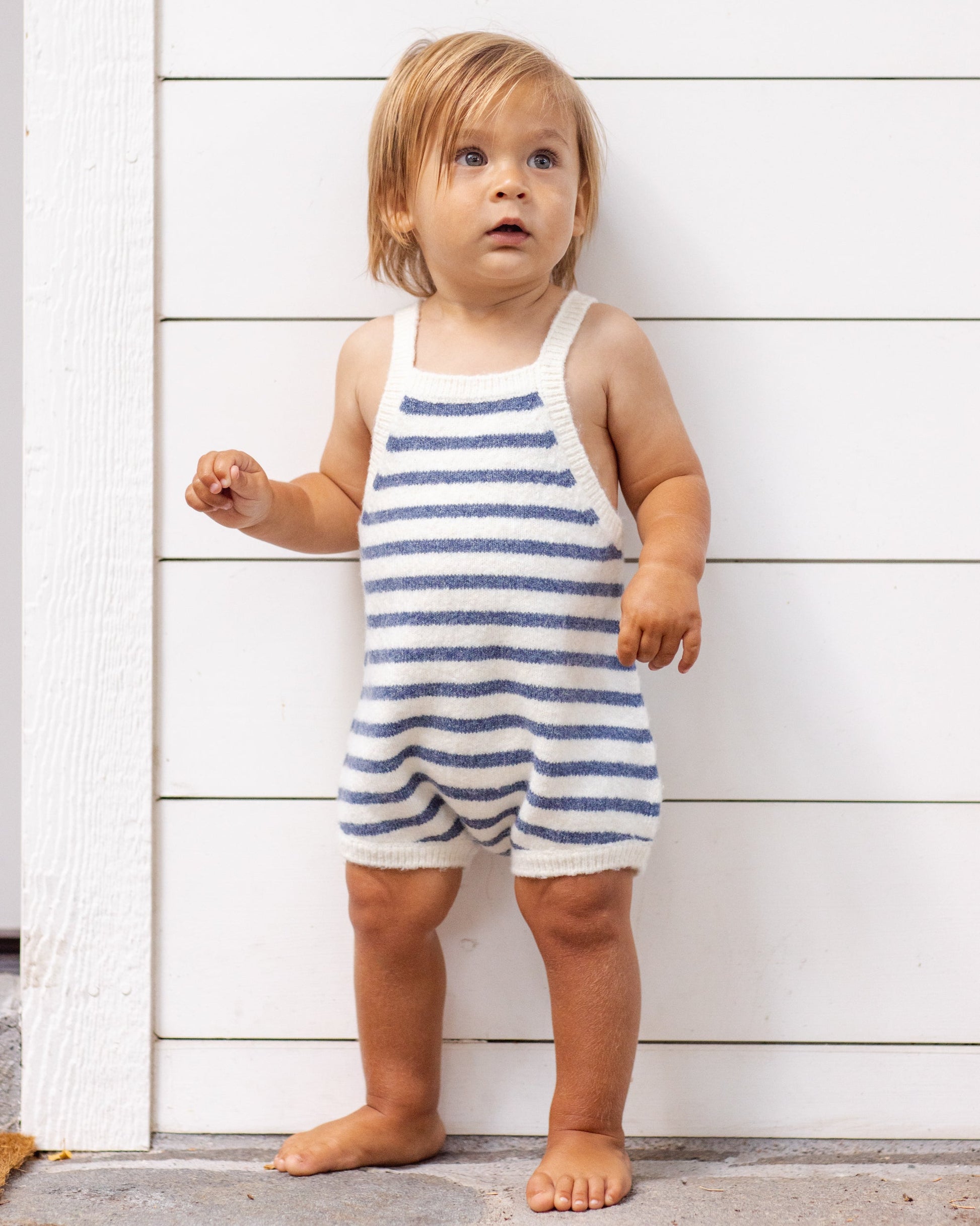 Fisher Romper Maritime Stripe
