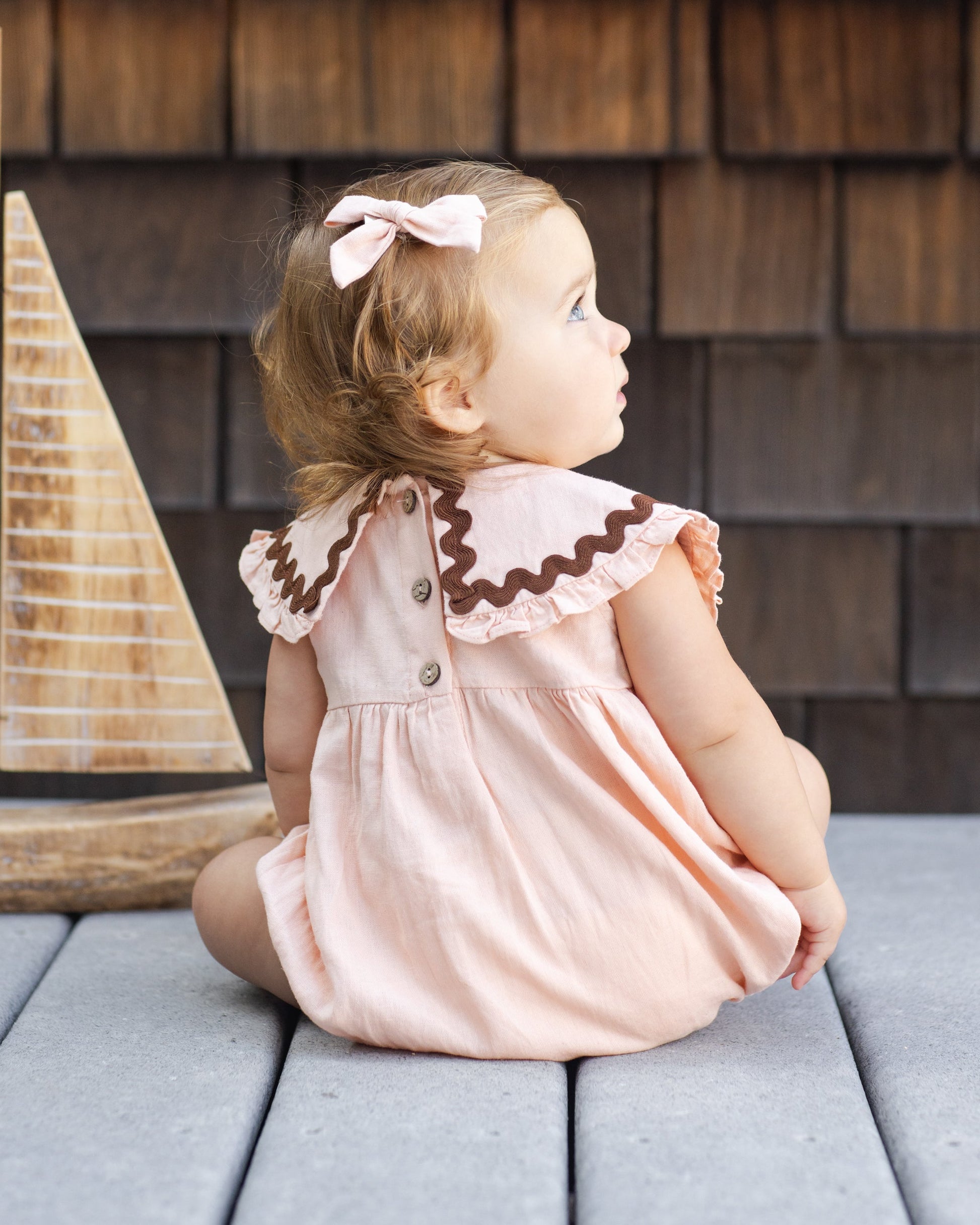 Cove Romper Blush