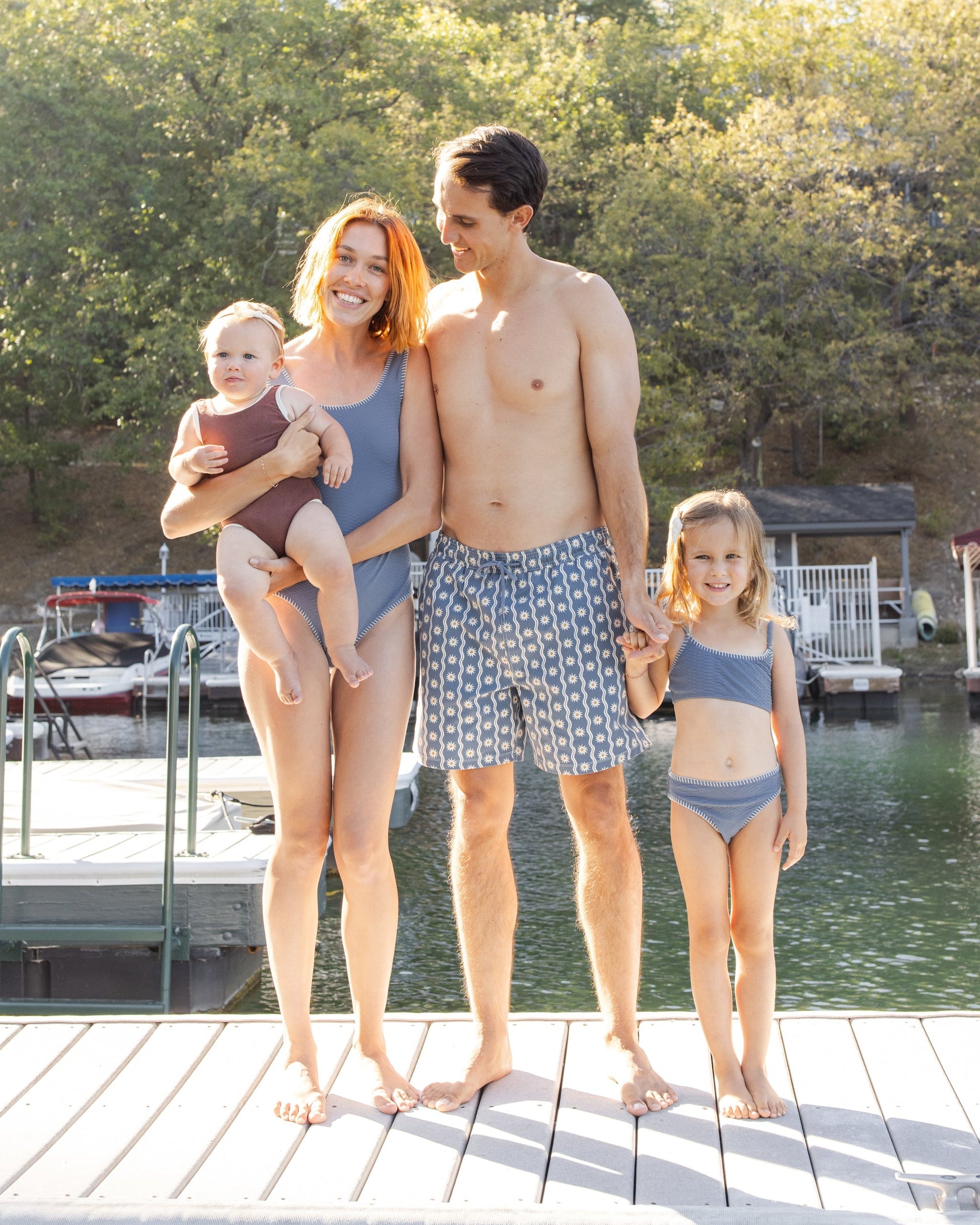 Men's Basic Boardshort Sun Wave