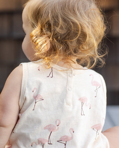 Bubble Onesie Flamingo